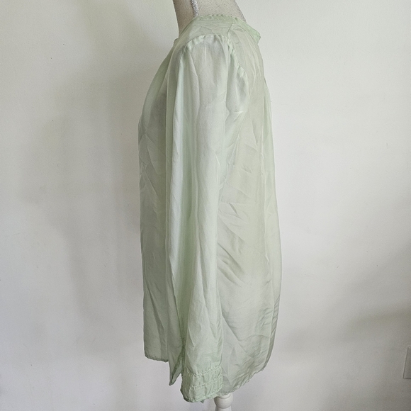 Pete & Greta by Johnny Was "Sajah" Silk Blouse - Picture 4 of 9